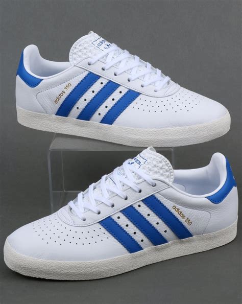 adidas originals white and blue.